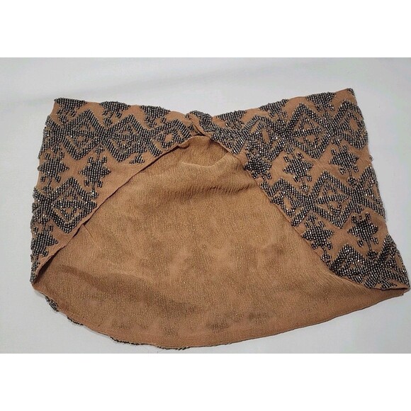 Mignonne Gavigan Dakota Necklace Beaded Embellished Statement Scarf Necklace - Picture 7 of 10